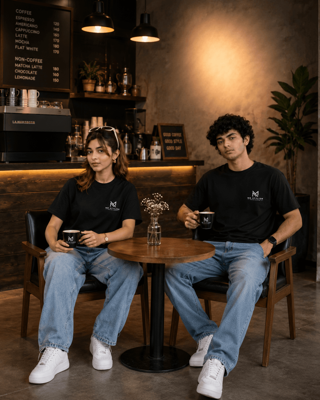 Black Premium Solid T Shirt  - Image 3