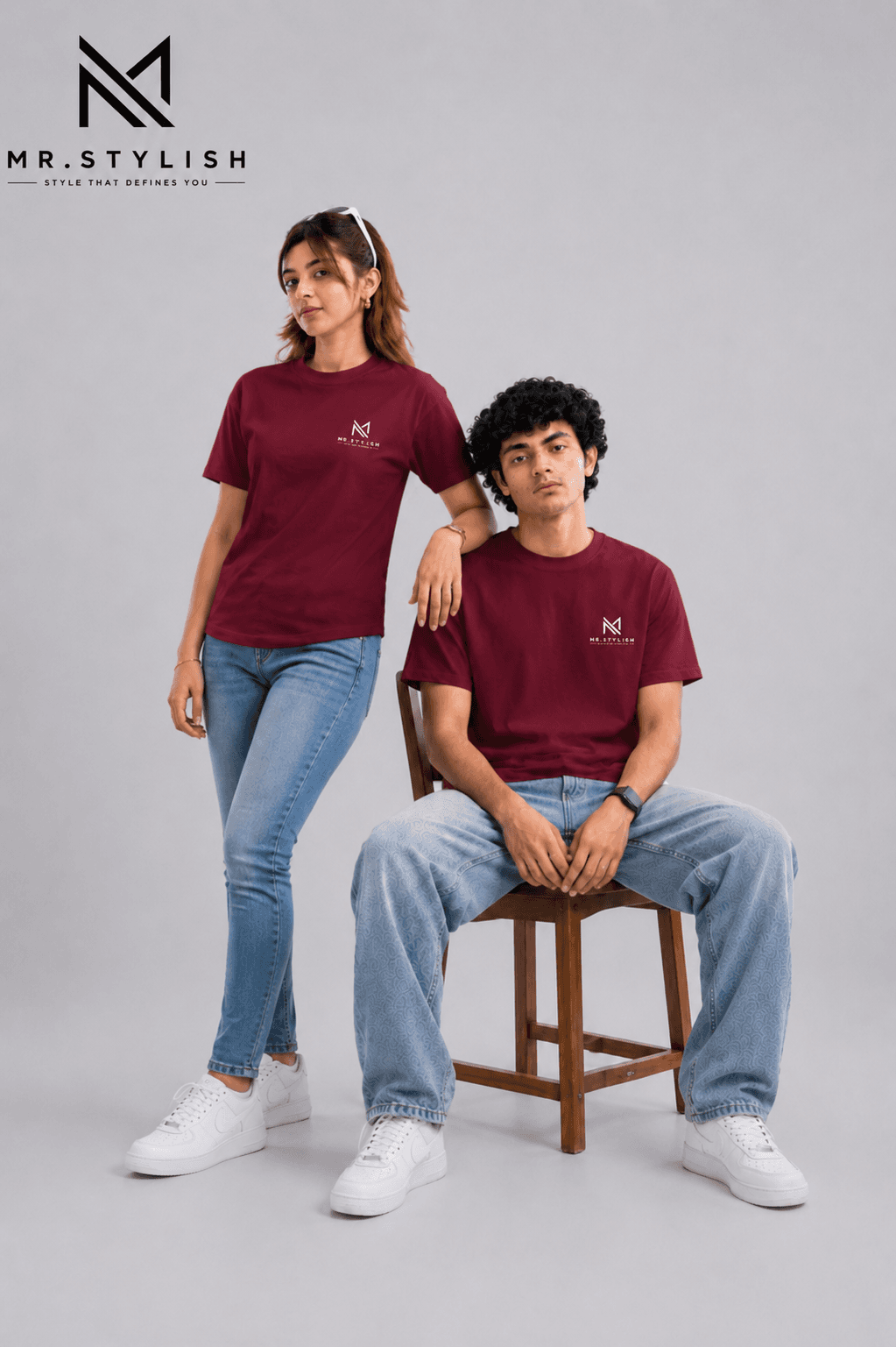 Merun Premium Solid T Shirt  - Image 2