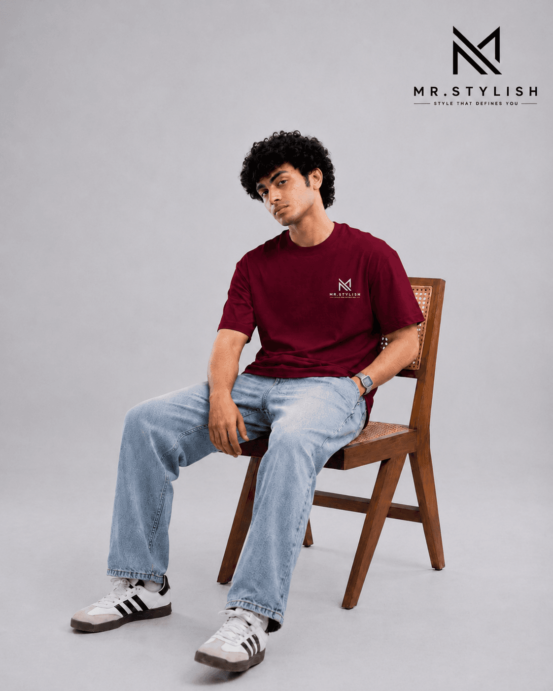 Merun Premium Solid T Shirt  - Image 4